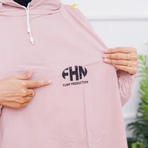 fhn raincoat pink