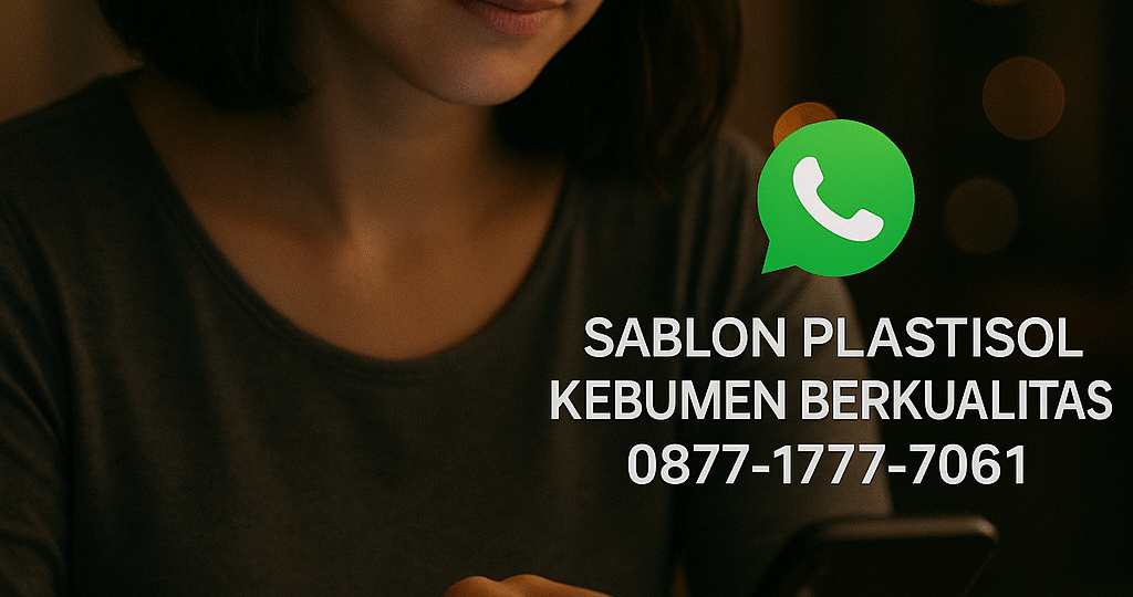 Sablon Plastisol Kebumen Berkualitas