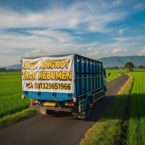 Jasa Angkut Sewa Truk Kebumen WA 0813-2965-1966