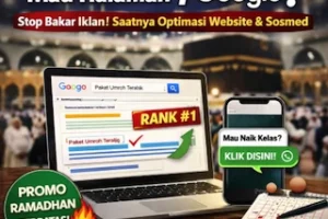 Optimasi Website & Sosmed Halaman 1 Google untuk Travel Umroh